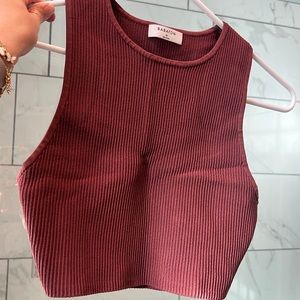 NWOT Babaton Aritzia crop top